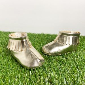 Gymboree Baby Girls Gold Tassel Moccasins Shoes